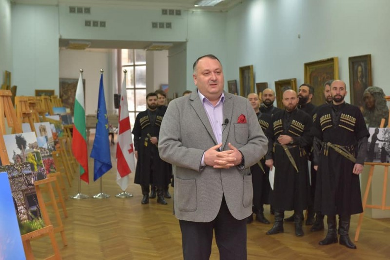 Снимка за Габровска изложба в грузинския Кутаиси