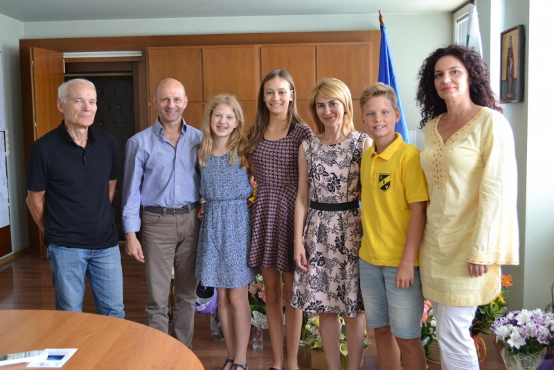 Снимка за Деца от немския град Лауенбург на посещение в Г...