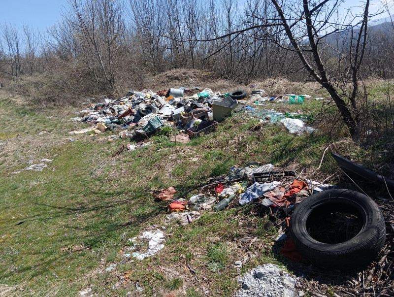 Снимка за ОП "Благоустрояване" почисти над 30 кубични мет...