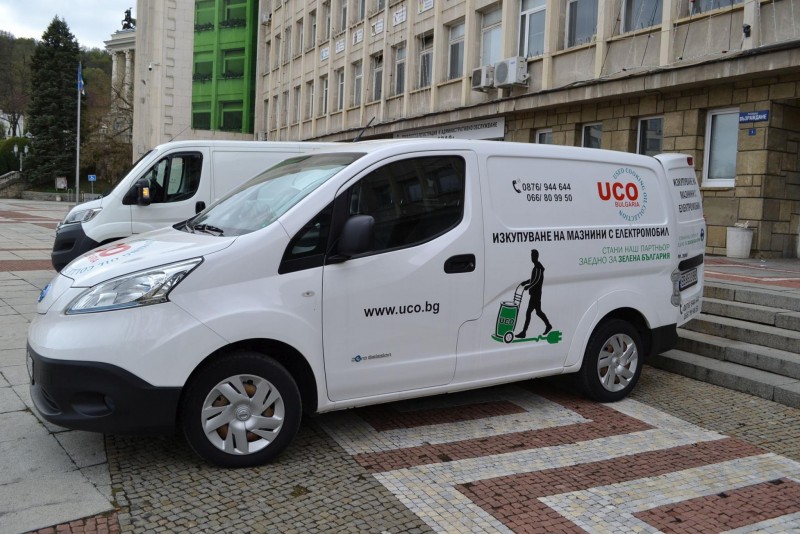 Снимка за UCO-България преотстъпи електромобил за нуждите...
