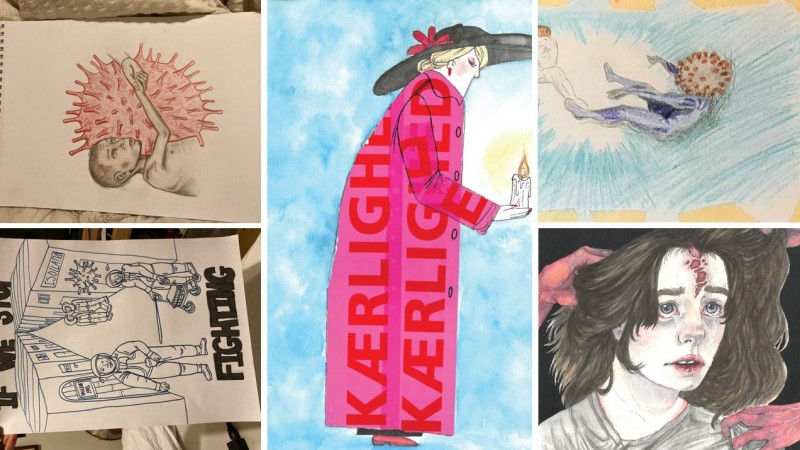 Снимка за Конкурс за рисунки дарява надежда в коронакризата