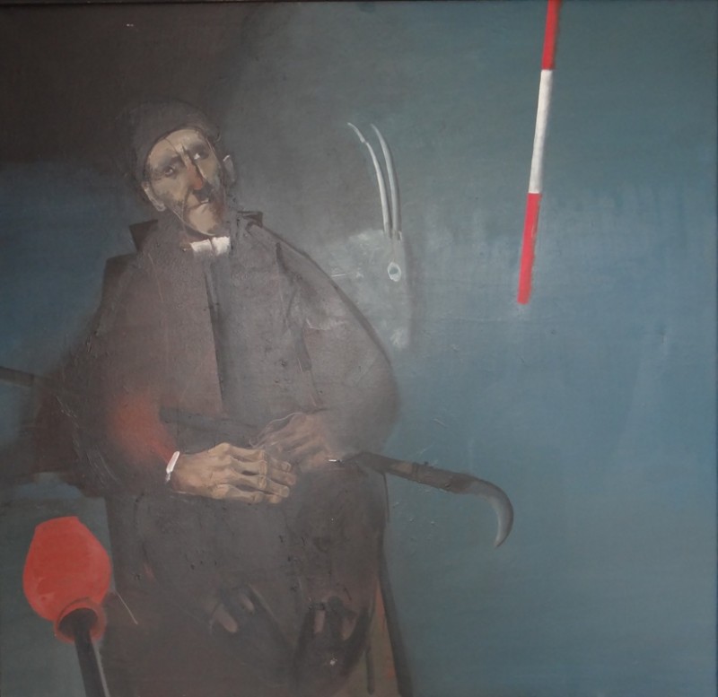 Снимка за ХГ „Христо Цокев” представя „Композиция” от Дже...