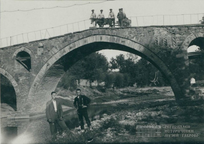 Снимка за Старият Каменски мост (дн. Шиваров мост) е пост...