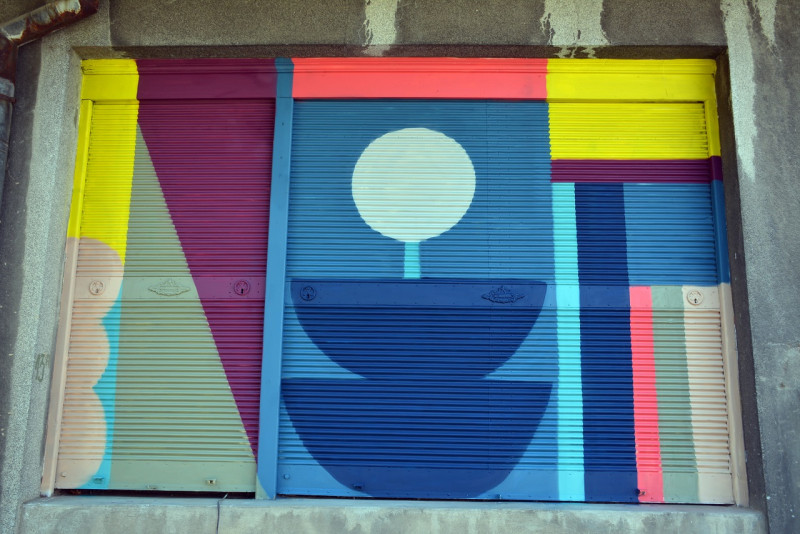 Снимка за Артистични рисунки украсиха „Шести участък“