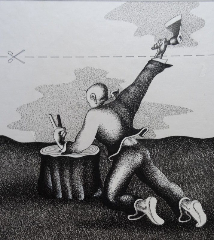 Снимка за Протестиращият човек влезе в изложба