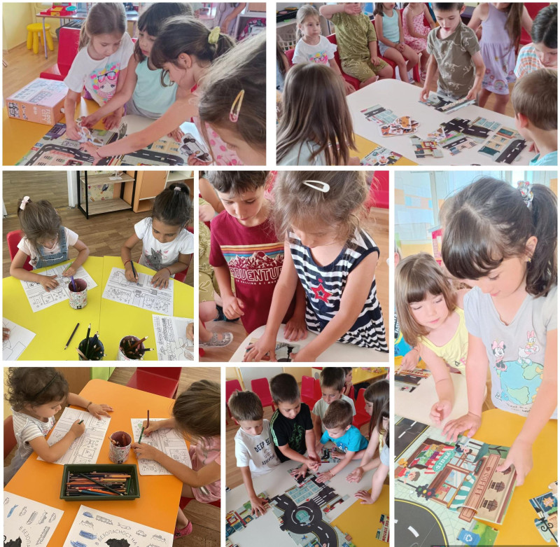 Снимка за Инициативи в ДГ „Дъга” по Безопасност на движен...