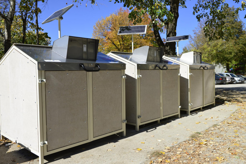 Снимка за Нов тип контейнери измерват отпадъците в Габрово