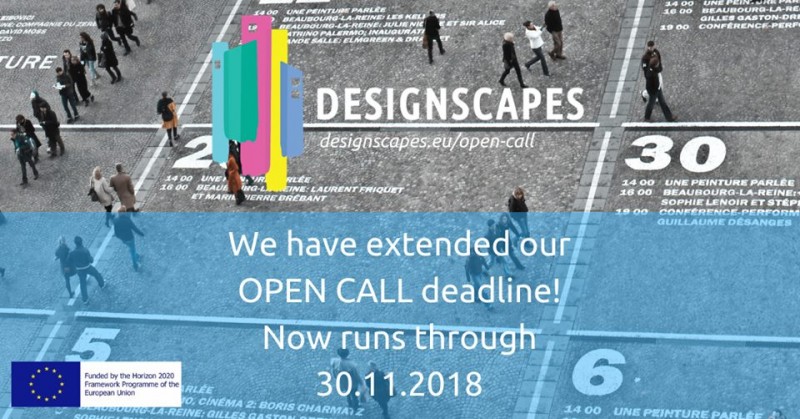 Снимка за DESIGNSCAPES удължава срока за кандидатстване д...