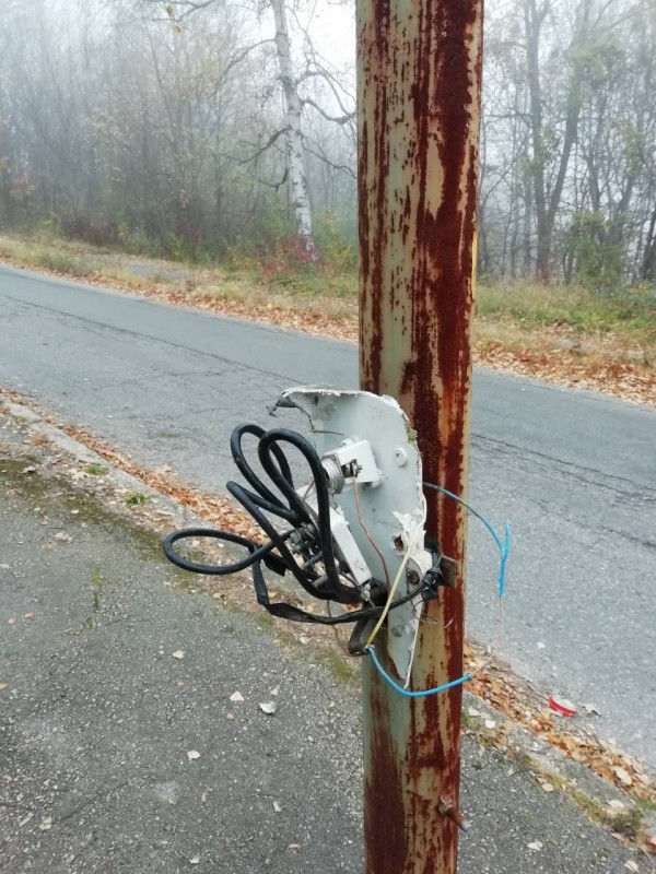 Снимка за Вандали оставиха габровска улица без осветление