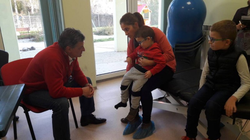 Снимка за В Дневния център за деца с увреждания организир...