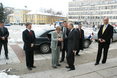 Снимка за Кметът посрещна Председателя на 11 Риигикогу