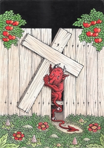 Снимка за Карикатуристите четат Библията