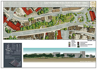 Снимка за Благоустрояване на зелена площ по ул. „Брянска”...